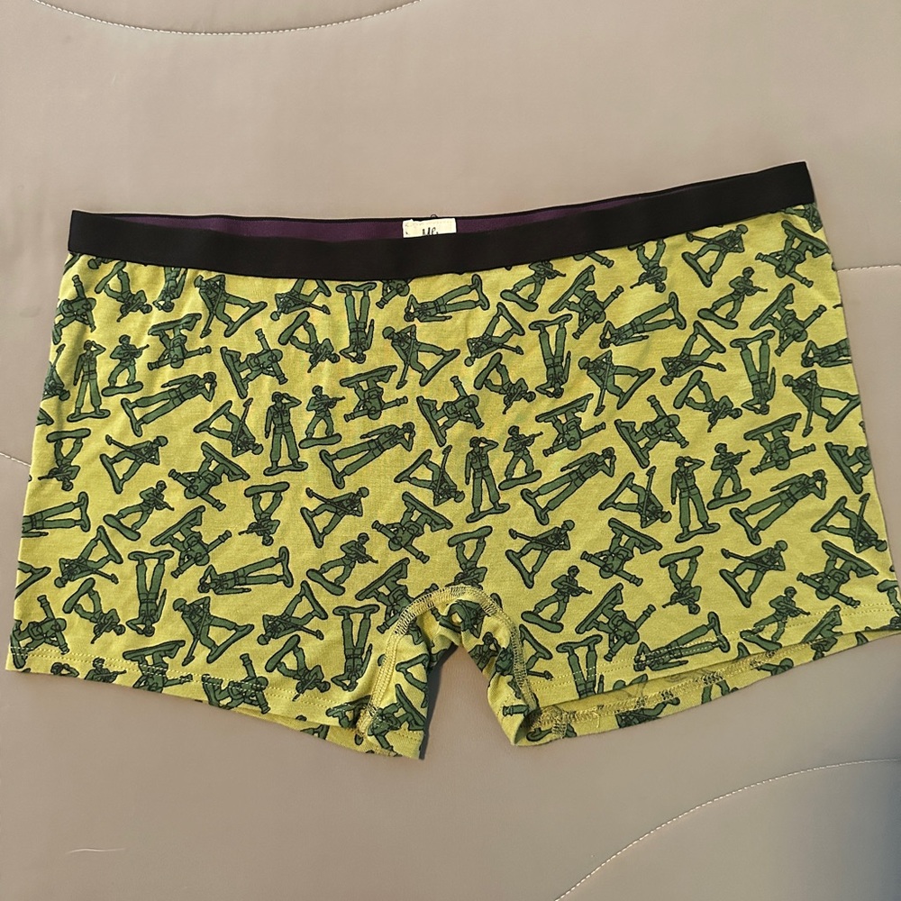 NWOT Me Undies XL toy army men boy shorts